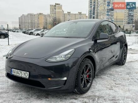 Серый Тесла Model Y, объемом двигателя 0 л и пробегом 29 тыс. км за 30900 $, фото 1 на Automoto.ua