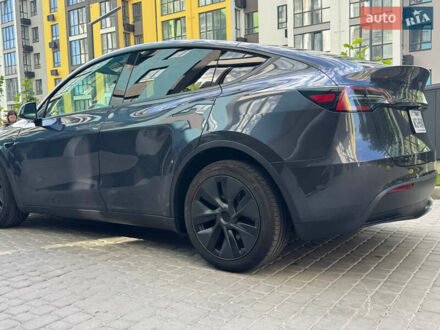 Серый Тесла Model Y, объемом двигателя 0 л и пробегом 3 тыс. км за 29800 $, фото 1 на Automoto.ua