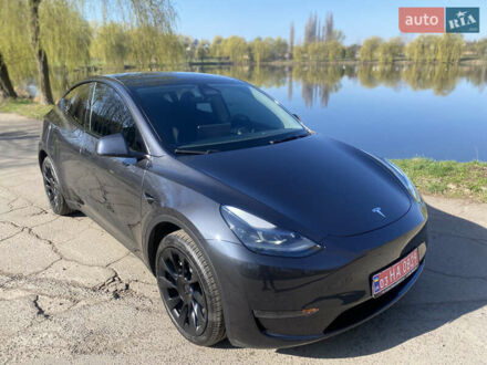 Тесла Model Y 2024 в Ровно на Automoto.ua Серый Тесла Model Y, объемом двигателя 0 л и пробегом 6 тыс. км за 31700 $, фото 1 на Automoto.ua