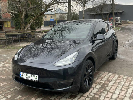 Тесла Model Y 2024 в Ивано-Франковске на Automoto.ua Серый Тесла Model Y, объемом двигателя 0 л и пробегом 7 тыс. км за 30700 $, фото 1 на Automoto.ua