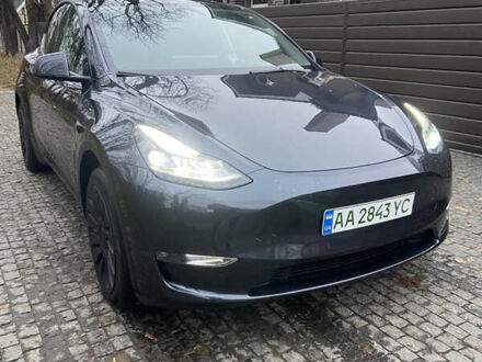 Тесла Model Y 2024 в Киеве на Automoto.ua Серый Тесла Model Y, объемом двигателя 0 л и пробегом 5 тыс. км за 26000 $, фото 1 на Automoto.ua
