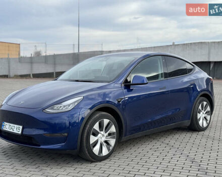 Тесла Model Y 2020 в Киеве на Automoto.ua Синий Тесла Model Y, объемом двигателя 0 л и пробегом 98 тыс. км за 21799 $, фото 1 на Automoto.ua