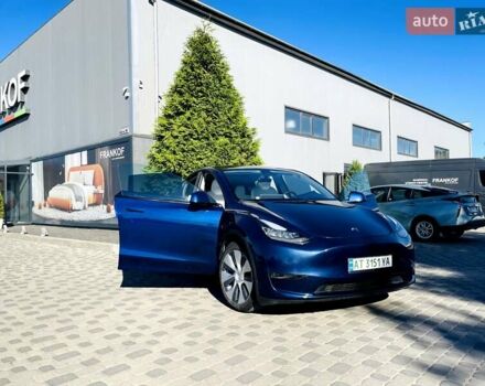 Синий Тесла Model Y, объемом двигателя 0 л и пробегом 76 тыс. км за 23200 $, фото 7 на Automoto.ua
