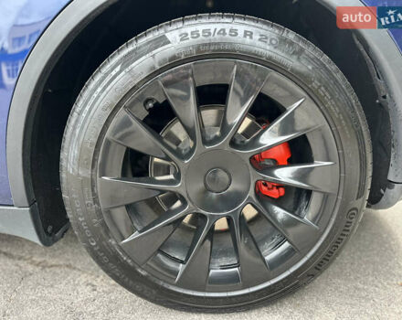 Синий Тесла Model Y, объемом двигателя 0 л и пробегом 57 тыс. км за 22700 $, фото 6 на Automoto.ua