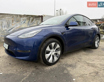 Синий Тесла Model Y, объемом двигателя 0 л и пробегом 100 тыс. км за 21400 $, фото 6 на Automoto.ua