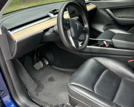 Синий Тесла Model Y, объемом двигателя 0 л и пробегом 57 тыс. км за 22700 $, фото 31 на Automoto.ua