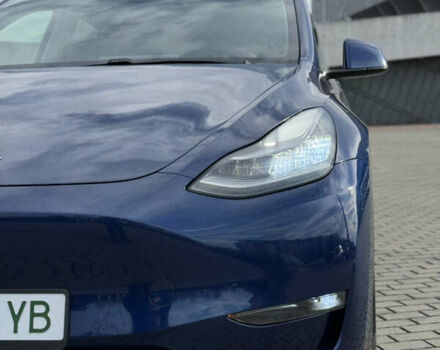 Синий Тесла Model Y, объемом двигателя 0 л и пробегом 83 тыс. км за 23800 $, фото 18 на Automoto.ua