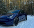 Синий Тесла Model Y, объемом двигателя 0 л и пробегом 55 тыс. км за 28000 $, фото 5 на Automoto.ua