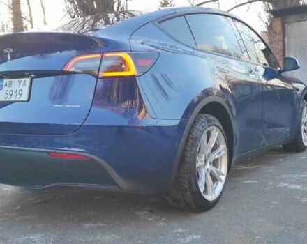 Синий Тесла Model Y, объемом двигателя 0 л и пробегом 103 тыс. км за 23500 $, фото 2 на Automoto.ua