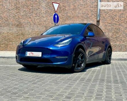 Синій Тесла Model Y, об'ємом двигуна 0 л та пробігом 80 тис. км за 31999 $, фото 1 на Automoto.ua
