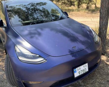 Синий Тесла Model Y, объемом двигателя 0 л и пробегом 75 тыс. км за 25000 $, фото 10 на Automoto.ua