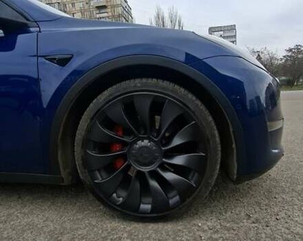 Синій Тесла Model Y, об'ємом двигуна 0 л та пробігом 116 тис. км за 22000 $, фото 2 на Automoto.ua