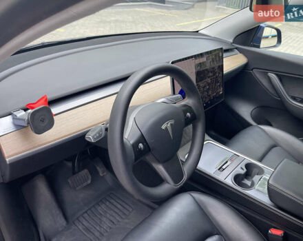 Синий Тесла Model Y, объемом двигателя 0 л и пробегом 35 тыс. км за 24000 $, фото 13 на Automoto.ua