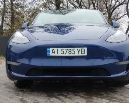 Синий Тесла Model Y, объемом двигателя 0 л и пробегом 261 тыс. км за 19600 $, фото 7 на Automoto.ua