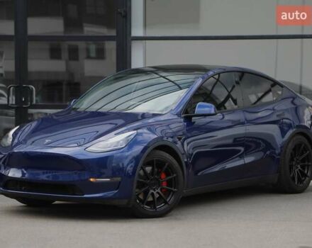 Синий Тесла Model Y, объемом двигателя 0 л и пробегом 188 тыс. км за 23500 $, фото 2 на Automoto.ua