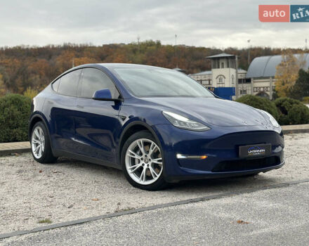 Тесла Model Y 2020 у Дніпро (Дніпропетровську) на Automoto.ua Синій Тесла Model Y, об'ємом двигуна 0 л та пробігом 78 тис. км за 21999 $, фото 1 на Automoto.ua