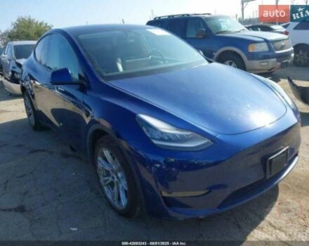 Синий Тесла Model Y, объемом двигателя 0 л и пробегом 145 тыс. км за 13500 $, фото 1 на Automoto.ua