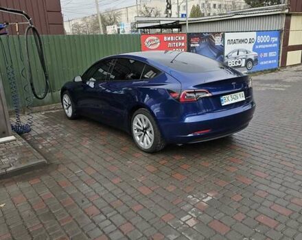 Синий Тесла Model Y, объемом двигателя 0 л и пробегом 104 тыс. км за 20500 $, фото 1 на Automoto.ua