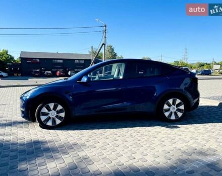 Синий Тесла Model Y, объемом двигателя 0 л и пробегом 76 тыс. км за 23200 $, фото 2 на Automoto.ua