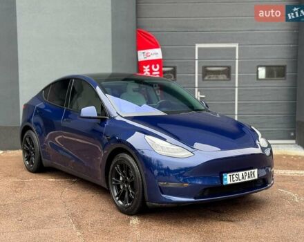 Синій Тесла Model Y, об'ємом двигуна 0 л та пробігом 77 тис. км за 22999 $, фото 11 на Automoto.ua