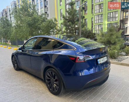 Синій Тесла Model Y, об'ємом двигуна 0 л та пробігом 35 тис. км за 25900 $, фото 4 на Automoto.ua