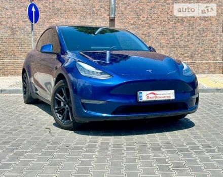 Синій Тесла Model Y, об'ємом двигуна 0 л та пробігом 80 тис. км за 31999 $, фото 9 на Automoto.ua