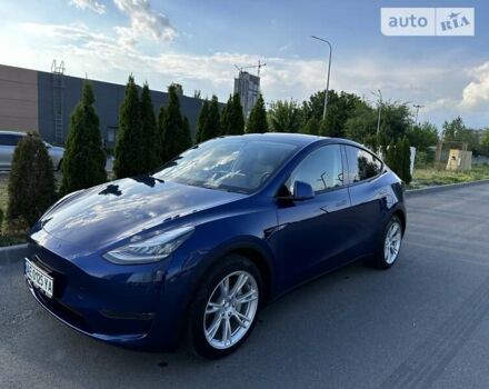 Синій Тесла Model Y, об'ємом двигуна 0 л та пробігом 58 тис. км за 26900 $, фото 2 на Automoto.ua