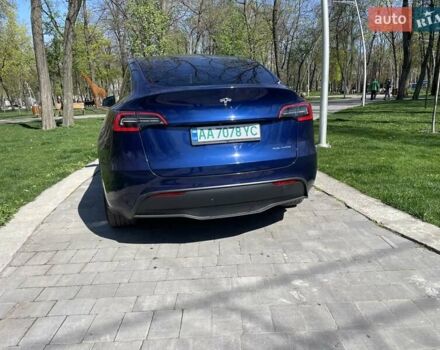 Синий Тесла Model Y, объемом двигателя 0 л и пробегом 115 тыс. км за 22800 $, фото 3 на Automoto.ua