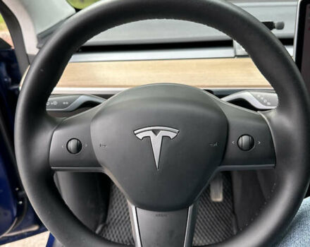 Синий Тесла Model Y, объемом двигателя 0 л и пробегом 57 тыс. км за 22700 $, фото 34 на Automoto.ua