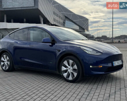 Тесла Model Y 2020 в Киеве на Automoto.ua Синий Тесла Model Y, объемом двигателя 0 л и пробегом 98 тыс. км за 21799 $, фото 6 на Automoto.ua