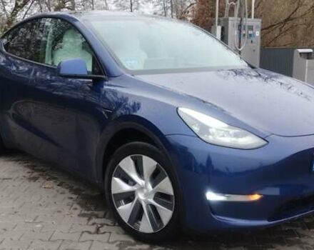 Синий Тесла Model Y, объемом двигателя 0 л и пробегом 261 тыс. км за 19600 $, фото 11 на Automoto.ua