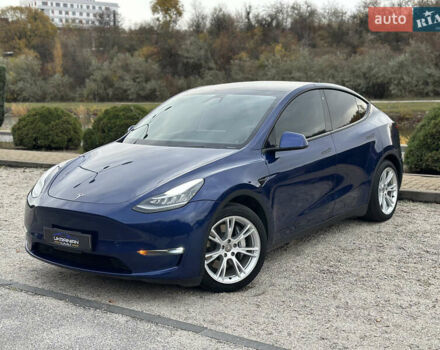 Тесла Model Y 2020 у Дніпро (Дніпропетровську) на Automoto.ua Синій Тесла Model Y, об'ємом двигуна 0 л та пробігом 78 тис. км за 21999 $, фото 2 на Automoto.ua