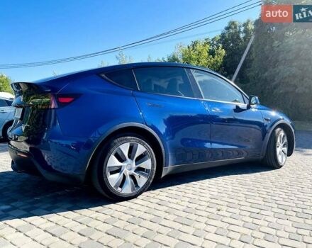 Синий Тесла Model Y, объемом двигателя 0 л и пробегом 76 тыс. км за 23200 $, фото 5 на Automoto.ua