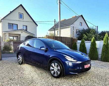 Синий Тесла Model Y, объемом двигателя 0 л и пробегом 73 тыс. км за 21000 $, фото 1 на Automoto.ua