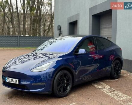 Синій Тесла Model Y, об'ємом двигуна 0 л та пробігом 77 тис. км за 22999 $, фото 3 на Automoto.ua