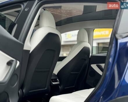 Синій Тесла Model Y, об'ємом двигуна 0 л та пробігом 77 тис. км за 22999 $, фото 15 на Automoto.ua