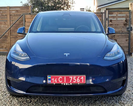 Синий Тесла Model Y, объемом двигателя 0 л и пробегом 73 тыс. км за 21000 $, фото 4 на Automoto.ua
