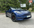 Синий Тесла Model Y, объемом двигателя 0 л и пробегом 57 тыс. км за 22900 $, фото 2 на Automoto.ua