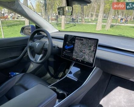 Синий Тесла Model Y, объемом двигателя 0 л и пробегом 115 тыс. км за 22800 $, фото 11 на Automoto.ua
