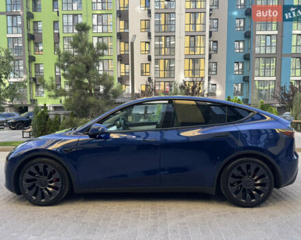 Синій Тесла Model Y, об'ємом двигуна 0 л та пробігом 35 тис. км за 25900 $, фото 3 на Automoto.ua