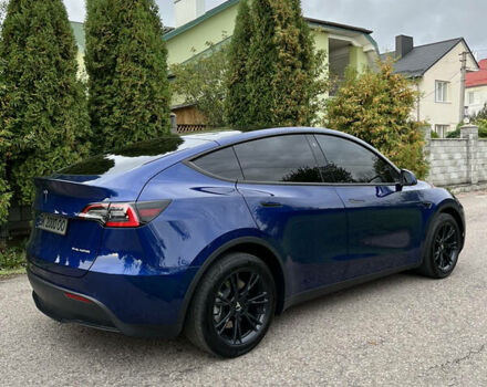 Синий Тесла Model Y, объемом двигателя 0 л и пробегом 32 тыс. км за 58000 $, фото 13 на Automoto.ua