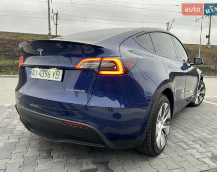 Синій Тесла Model Y, об'ємом двигуна 0 л та пробігом 111 тис. км за 24500 $, фото 5 на Automoto.ua