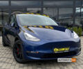 Синий Тесла Model Y, объемом двигателя 75 л и пробегом 107 тыс. км за 27000 $, фото 1 на Automoto.ua