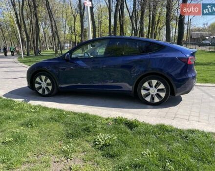Синий Тесла Model Y, объемом двигателя 0 л и пробегом 115 тыс. км за 22800 $, фото 2 на Automoto.ua