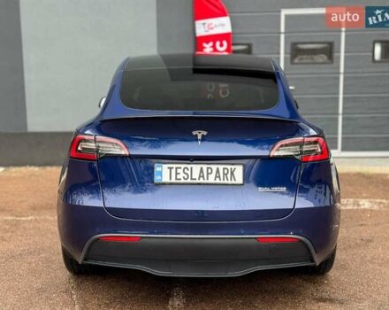 Синій Тесла Model Y, об'ємом двигуна 0 л та пробігом 77 тис. км за 22999 $, фото 8 на Automoto.ua