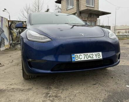 Синий Тесла Model Y, объемом двигателя 0 л и пробегом 100 тыс. км за 21400 $, фото 4 на Automoto.ua