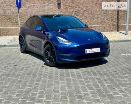 Синій Тесла Model Y, об'ємом двигуна 0 л та пробігом 80 тис. км за 31999 $, фото 6 на Automoto.ua