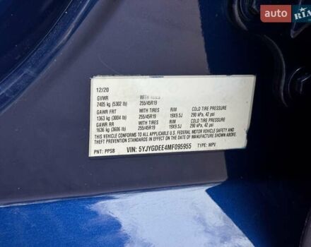 Синій Тесла Model Y, об'ємом двигуна 0 л та пробігом 77 тис. км за 22999 $, фото 24 на Automoto.ua