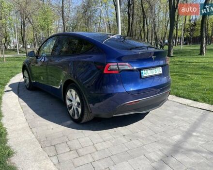 Синий Тесла Model Y, объемом двигателя 0 л и пробегом 115 тыс. км за 22800 $, фото 6 на Automoto.ua