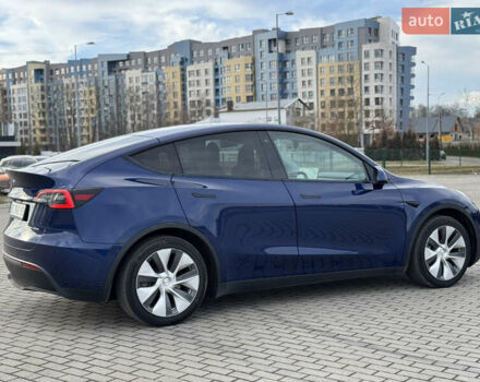 Синий Тесла Model Y, объемом двигателя 0 л и пробегом 83 тыс. км за 23800 $, фото 11 на Automoto.ua